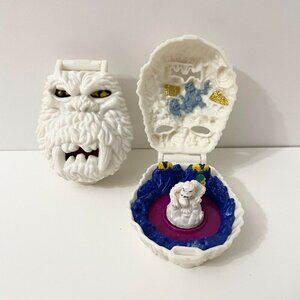 Vintage 1993 Lot of 2 Mighty Max McDonalds Abominable Snowman Yeti Toys